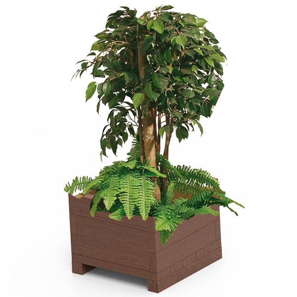 polímero 100% reciclado